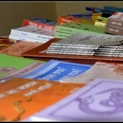 Eklavya’s books on display in NITTTR Bhopal during Prof. Shashidhara’s public lecture